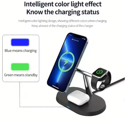 3 in 1 Magnetic Macsafe Fast Charging Station